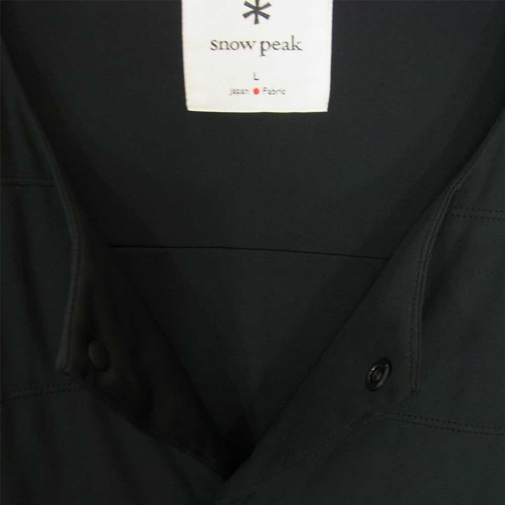snowpeak スノーピーク SW-20AU50304BK Flexible Insulated Vest フレキシブル インサレーション ベスト L【新古品】【未使用】【中古】