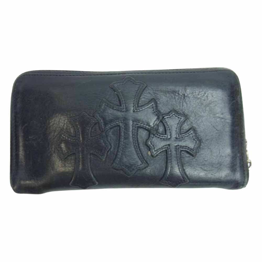 CHROME HEARTS クロムハーツ（原本無） REC F ZIP セメタリークロス ブラック系【中古】