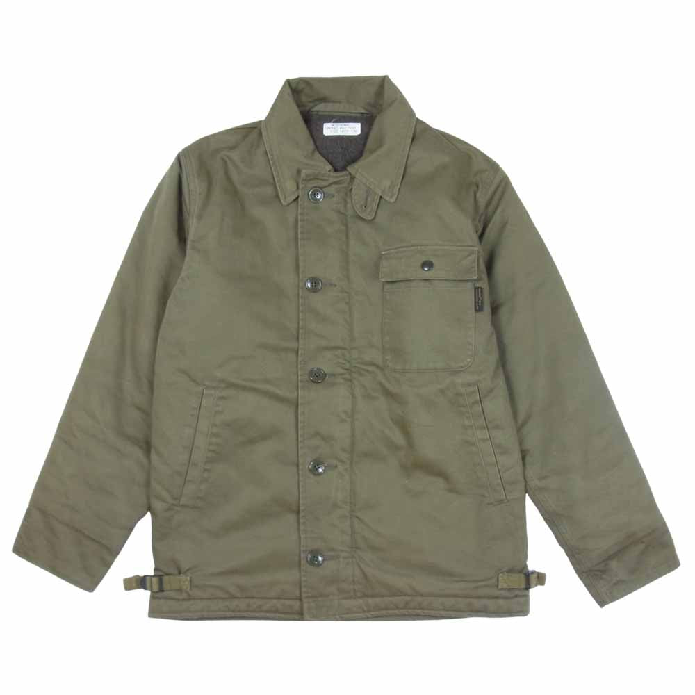 ウエストライド WR-A2 JKT PLANE デッキジャケット ミリタリー カーキ系 M【中古】