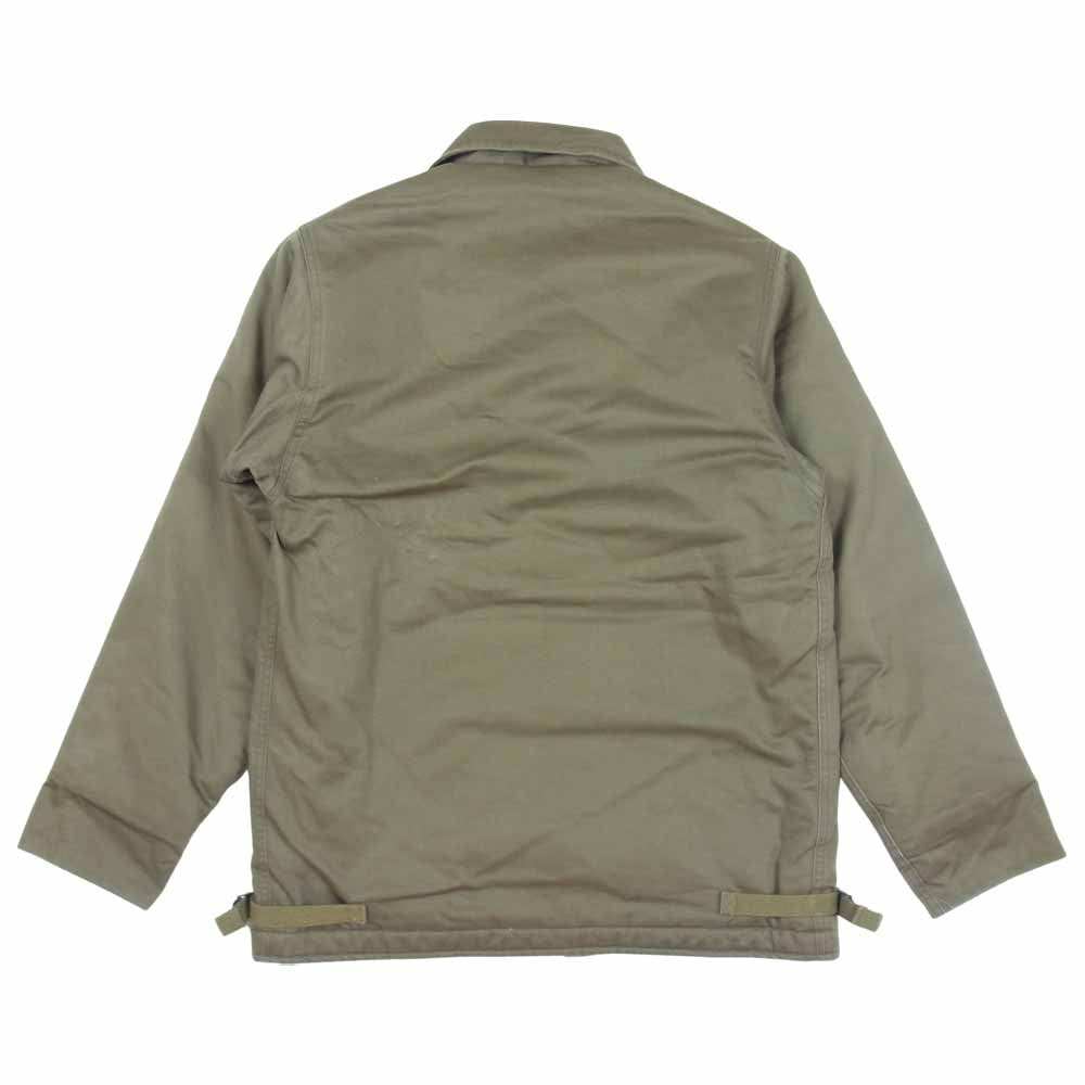 ウエストライド WR-A2 JKT PLANE デッキジャケット ミリタリー カーキ系 M【中古】