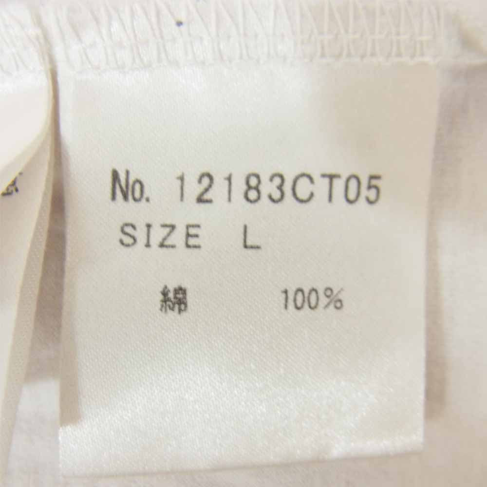 HYSTERIC GLAMOUR ヒステリックグラマー 12183CT05 × PLAY BOY ASHLEY SMITH プレイボーイ プリント 半袖 Tシャツ ホワイト系 L【中古】