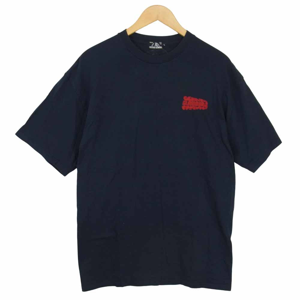 HYSTERIC GLAMOUR ヒステリックグラマー 20SS 02202CT17 VIXEN GIRL プリント 半袖 Tシャツ ネイビー系 L【中古】