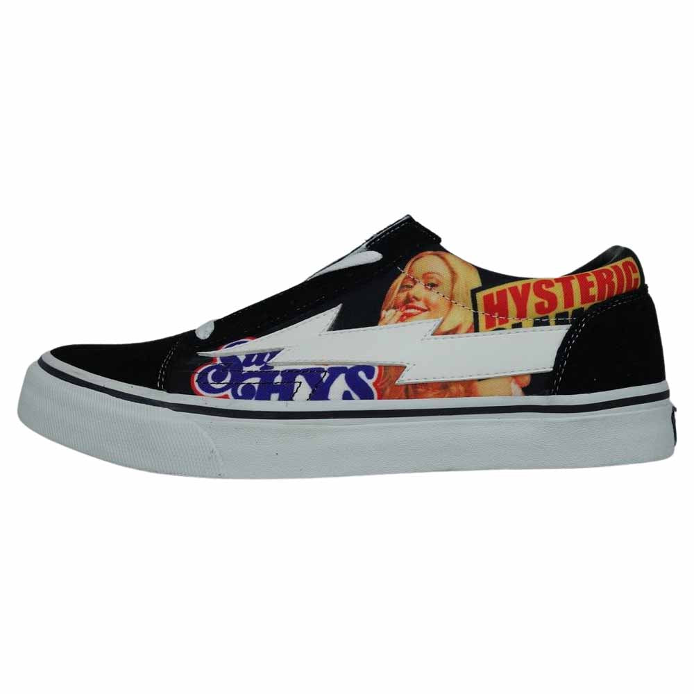 HYSTERIC GLAMOUR ヒステリックグラマー 02193QS05296 未使用品 REVENGE STORM リベンジストーム ローカット スニーカー ブラック系 26cm【極上美品】【中古】