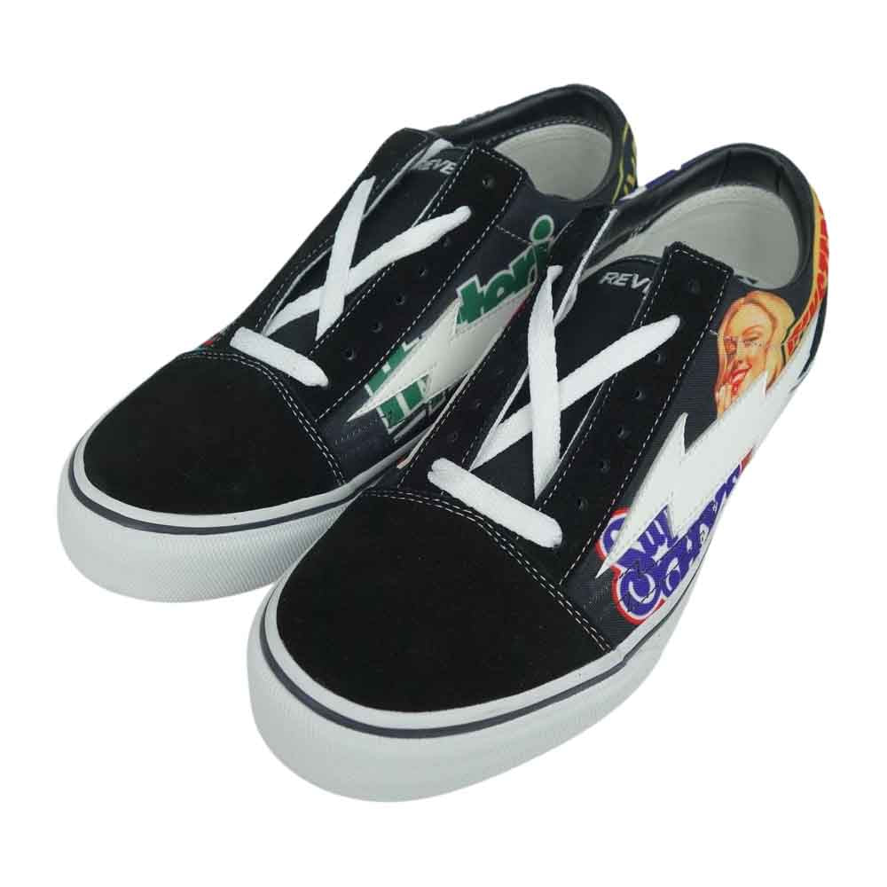 HYSTERIC GLAMOUR ヒステリックグラマー 02193QS05296 未使用品 REVENGE STORM リベンジストーム ローカット スニーカー ブラック系 26cm【極上美品】【中古】
