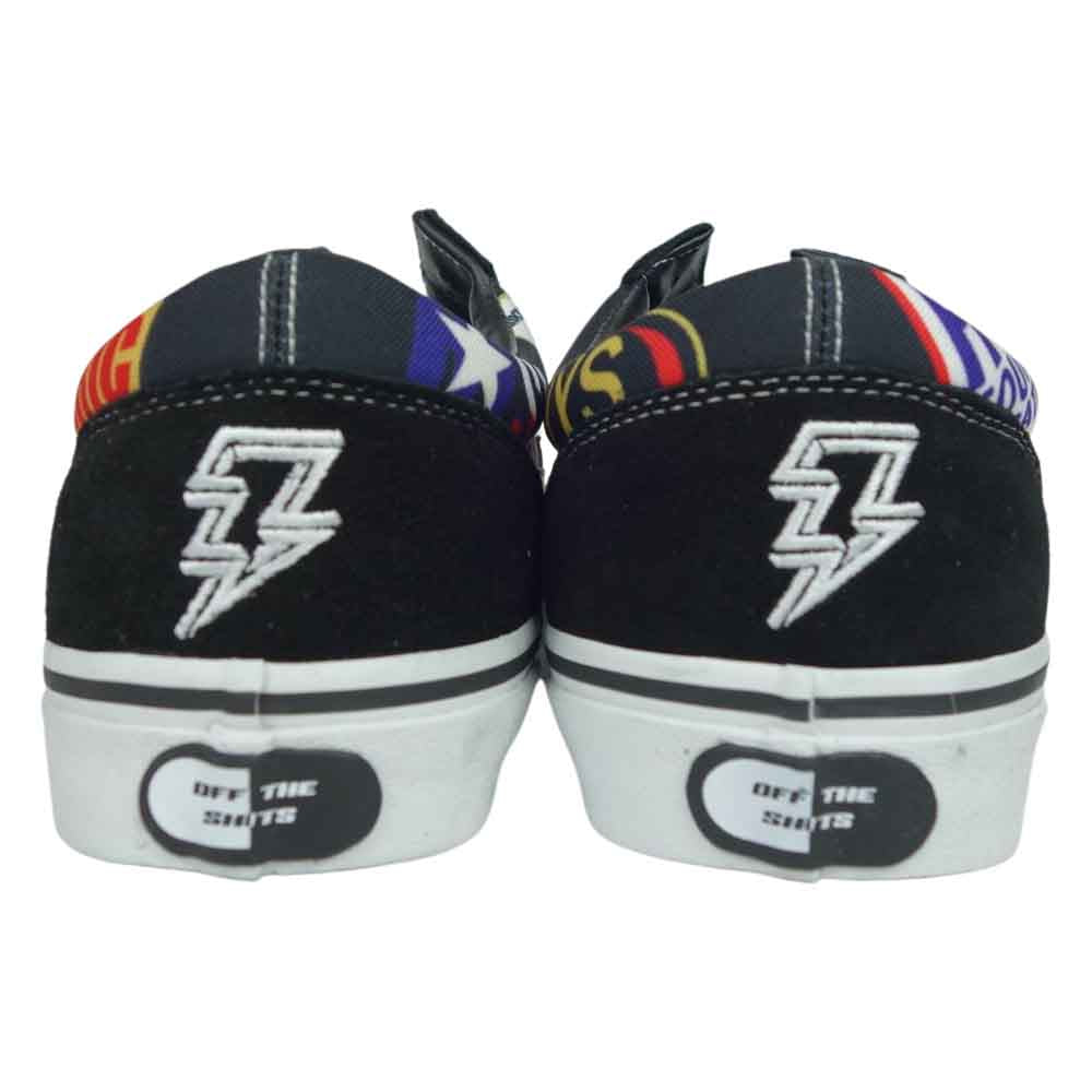 HYSTERIC GLAMOUR ヒステリックグラマー 02193QS05296 未使用品 REVENGE STORM リベンジストーム ローカット スニーカー ブラック系 26cm【極上美品】【中古】