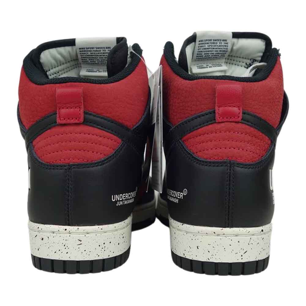 NIKE ナイキ DD9401-600 未使用品 UNDERCOVER DUNK HI 1985 アンダーカバー ダンク ハイ レッド系 ブラック系 26.5cm【新古品】【未使用】【中古】