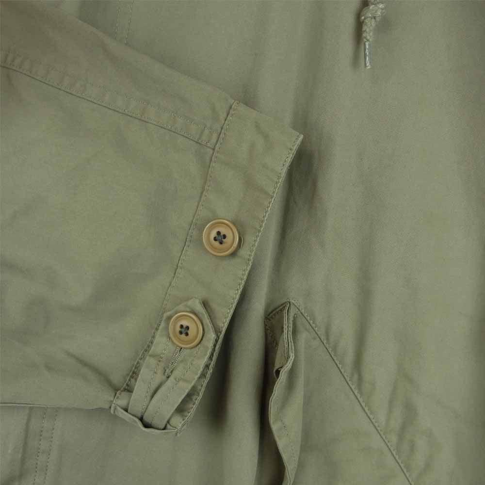 RALPH LAUREN ラルフローレン COUNTRY ミリタリー モッズ コート シンガポール製 ライトカーキ系 S【中古】