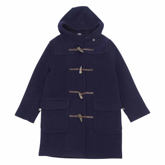 Mackintosh マッキントッシュ 英国製 フード付き ウール ダッフル コート ネイビー系 30【中古】