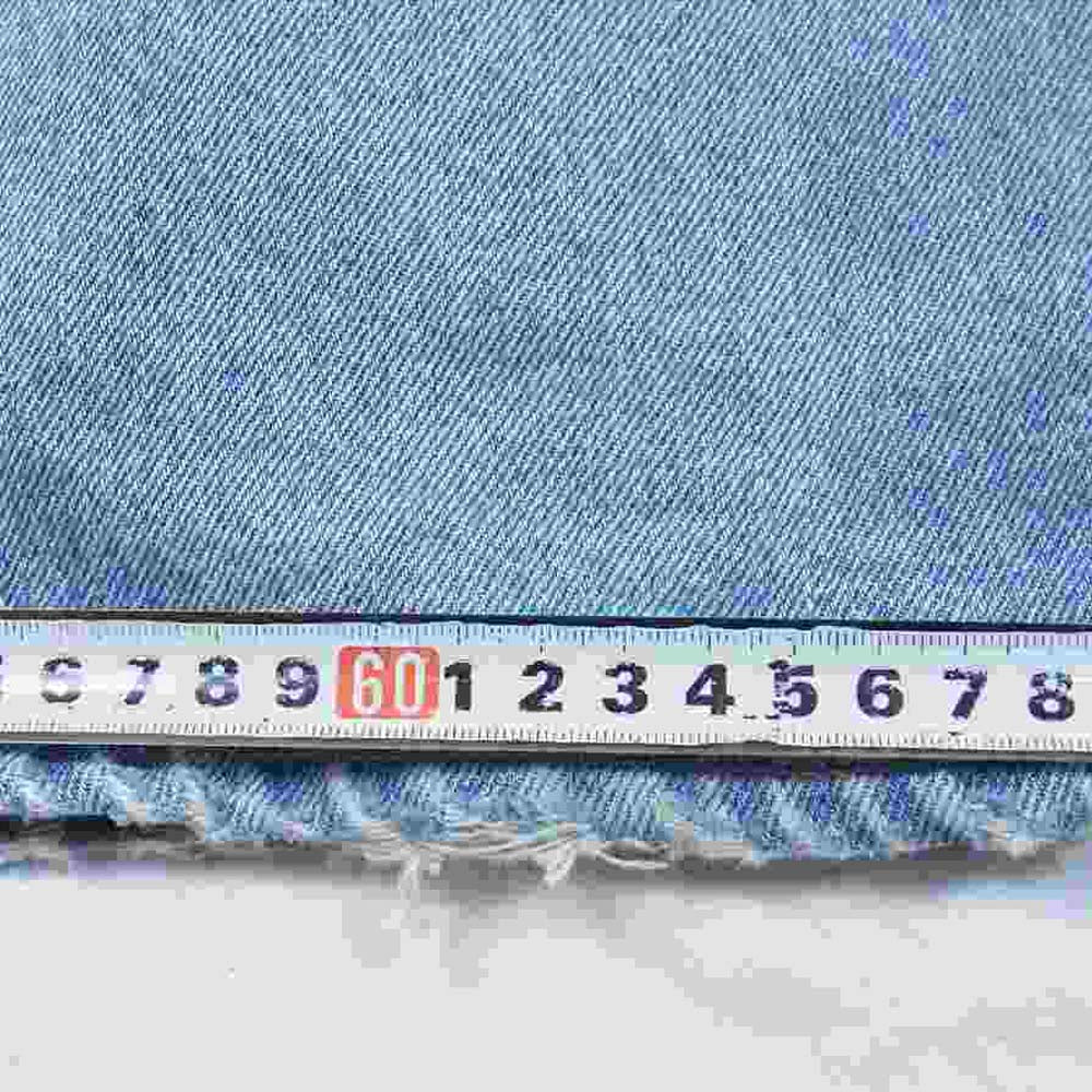 DESCENDANT ディセンダント 17AW 1986 JEANS ダメージ加工 デニム パンツ インディゴブルー系 1【中古】