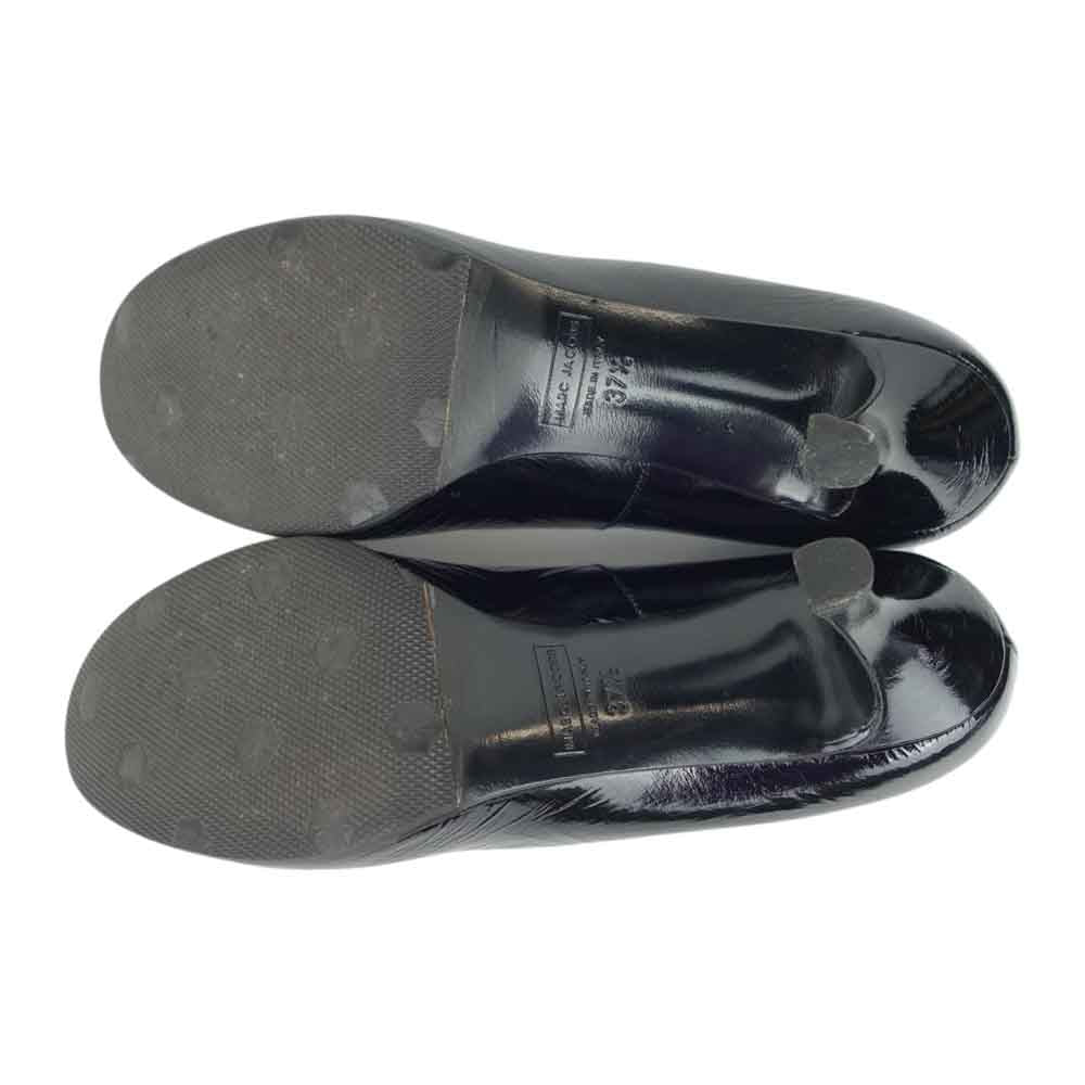 MARC JACOBS マークジェイコブス レザー ヒール パンプス ブラック系 37.5【中古】