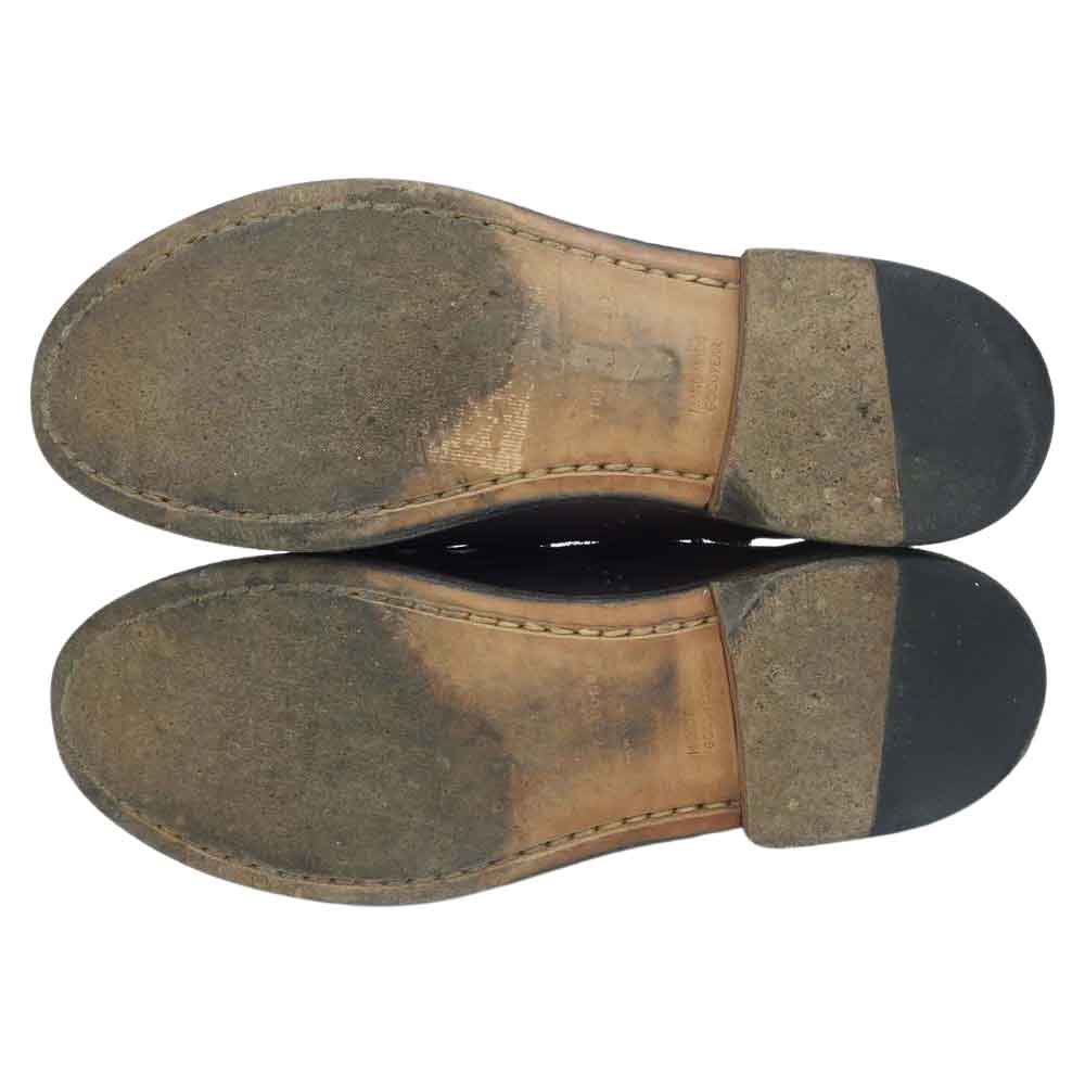 rag & bone ラグアンドボーン レザー 切替 ウィングチップ ショート ブーツ ブラウン系 ブラック系 8【中古】