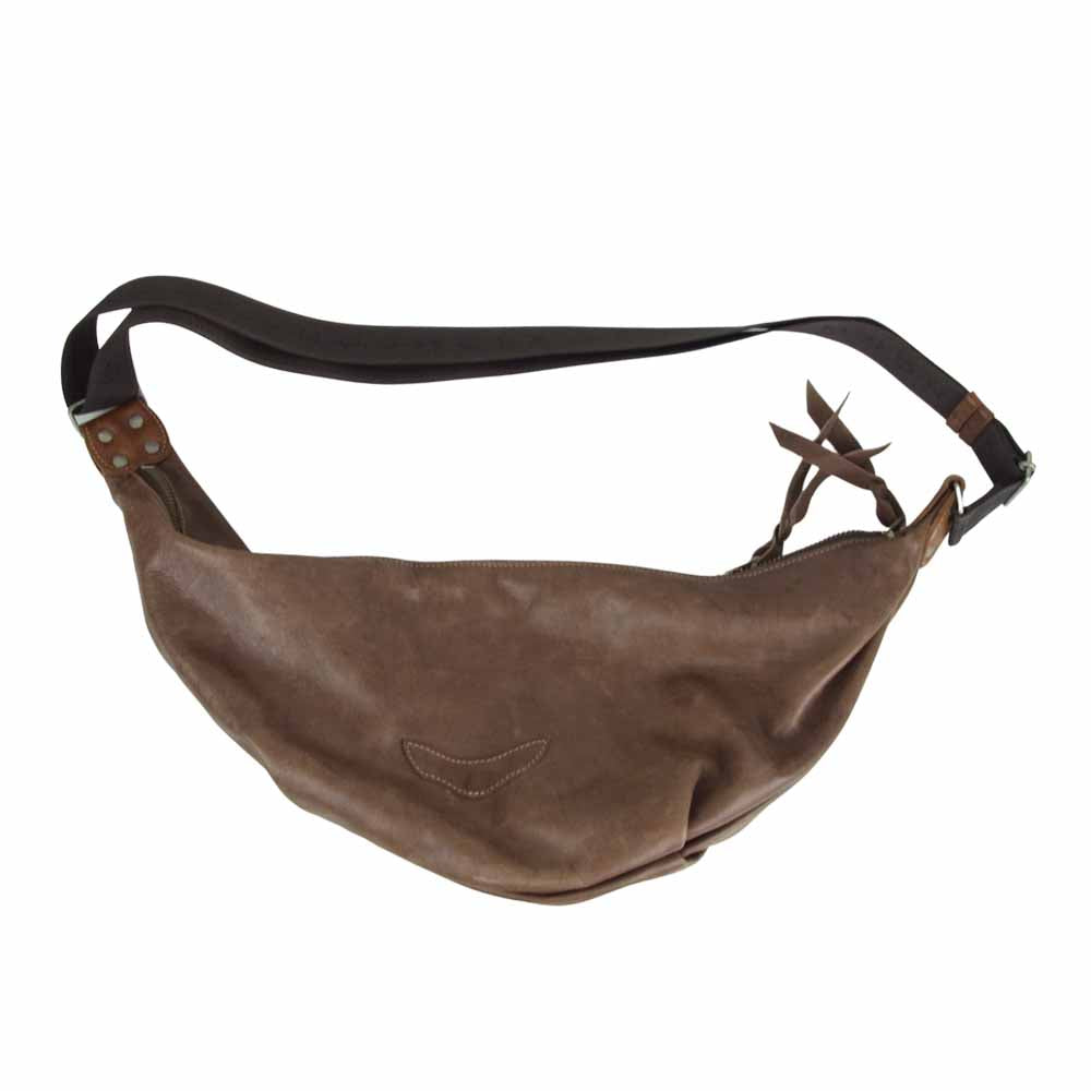 REDMOON レッドムーン レザー ショルダー ブラウン系【中古】