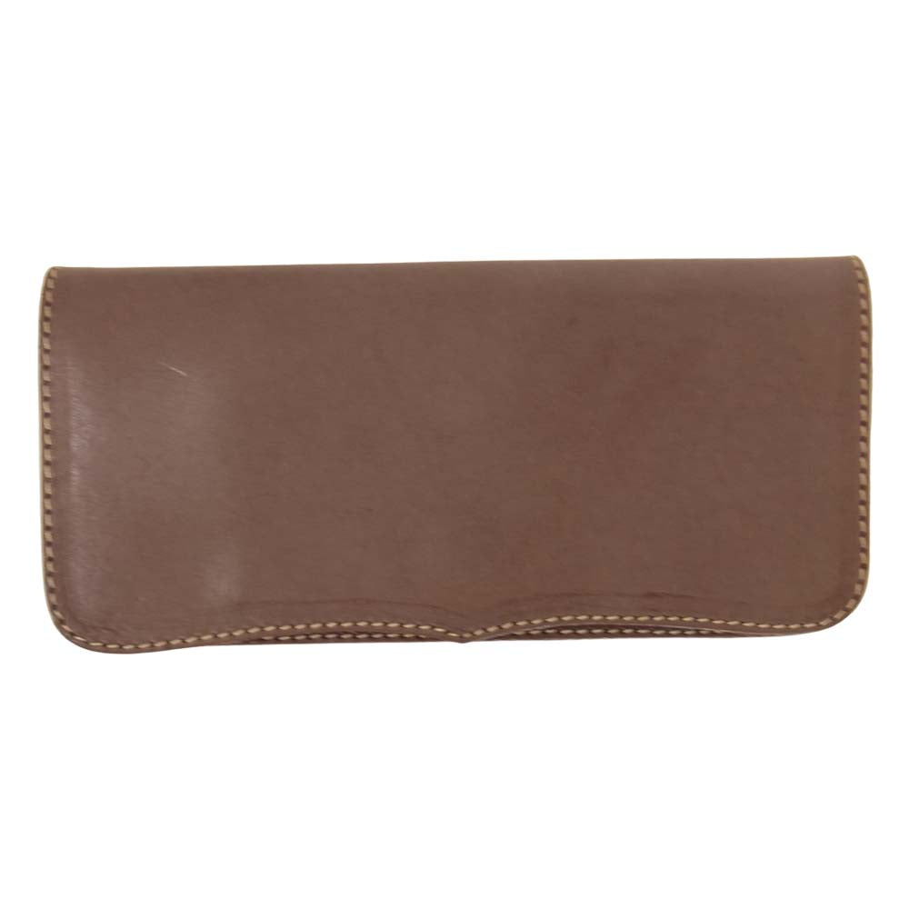 REDMOON レッドムーン RRC レザー ロングウォレット 長財布 ブラウン系【中古】