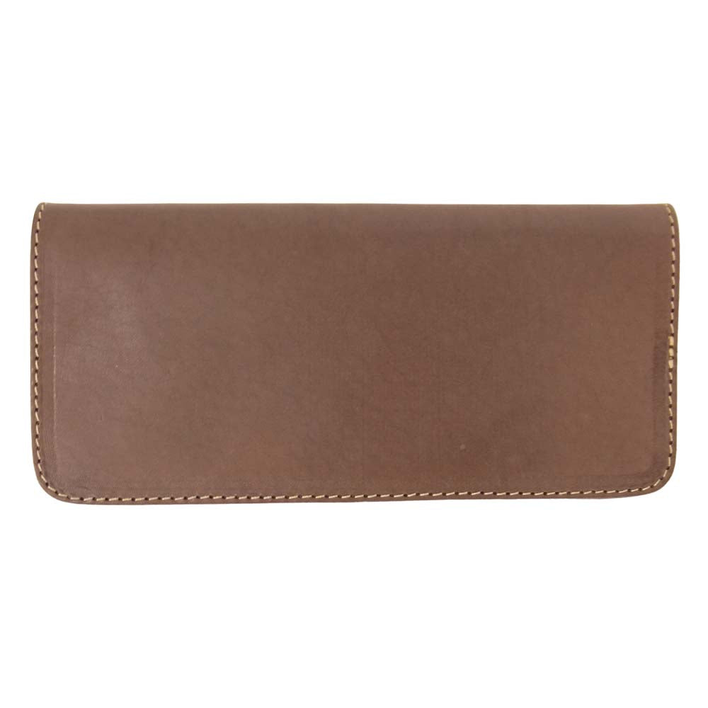 REDMOON レッドムーン RRC レザー ロングウォレット 長財布 ブラウン系【中古】