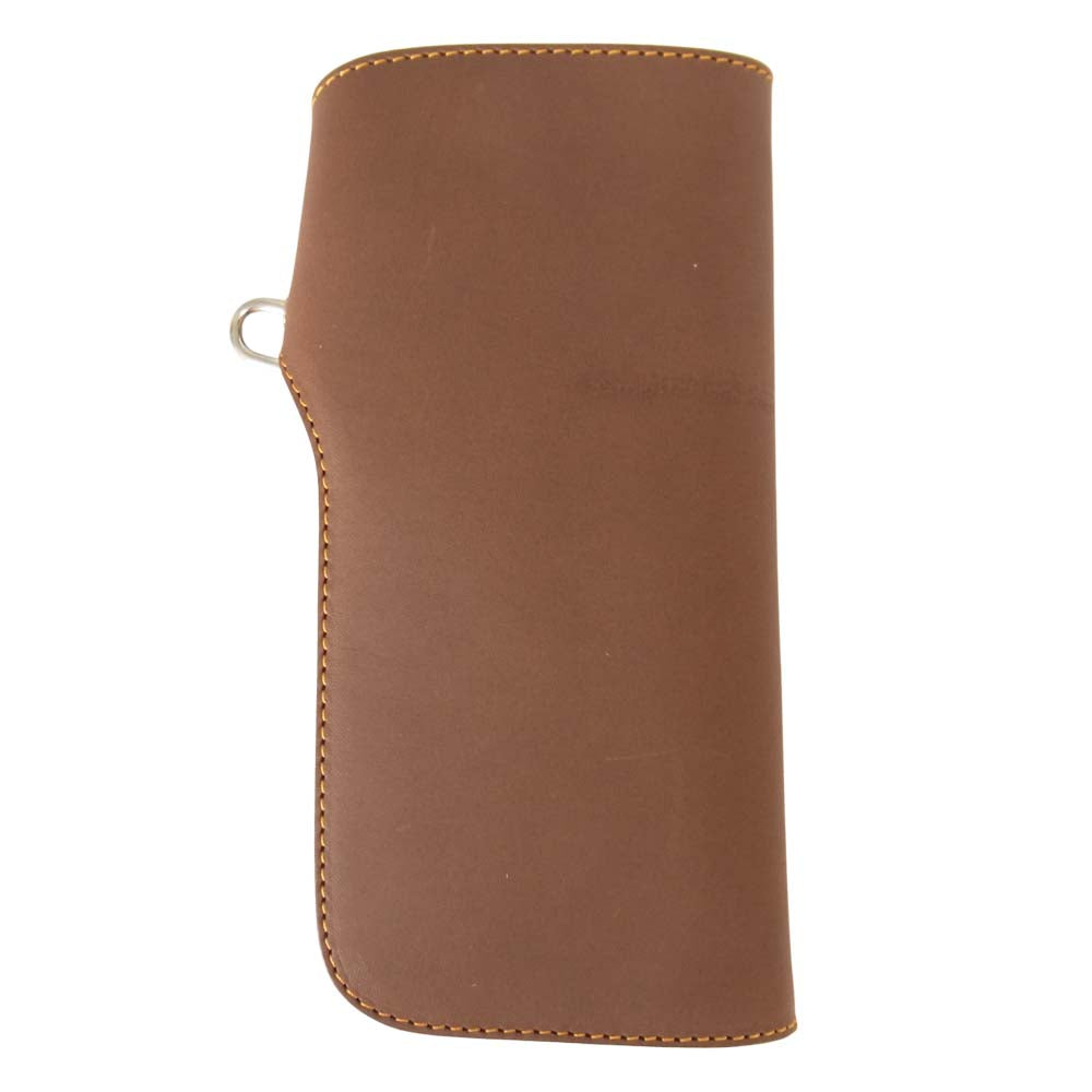 REDMOON レッドムーン レザー ロングウォレット ブラウン系【中古】