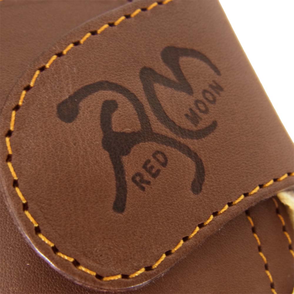 REDMOON レッドムーン レザー ロングウォレット ブラウン系【中古】