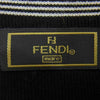 FENDI フェンディ イタリア製 ズッカ ロゴ ボーダー ニット セーター ブラック系 サイズ表記無【中古】
