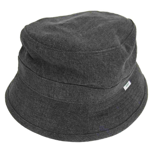 WTAPS ダブルタップス 21AW 212HCDT-HT19 EX43 BUCKET 02 COTTON DENIM コットン デニム バケットハット グレー系 X 03【新古品】【未使用】【中古】