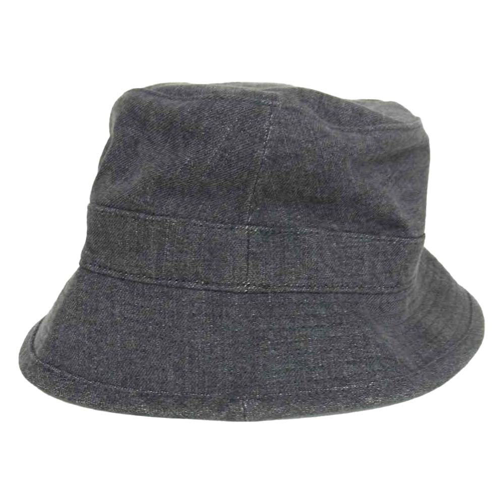 WTAPS ダブルタップス 21AW 212HCDT-HT19 EX43 BUCKET 02 COTTON DENIM コットン デニム バケットハット グレー系 X 03【新古品】【未使用】【中古】