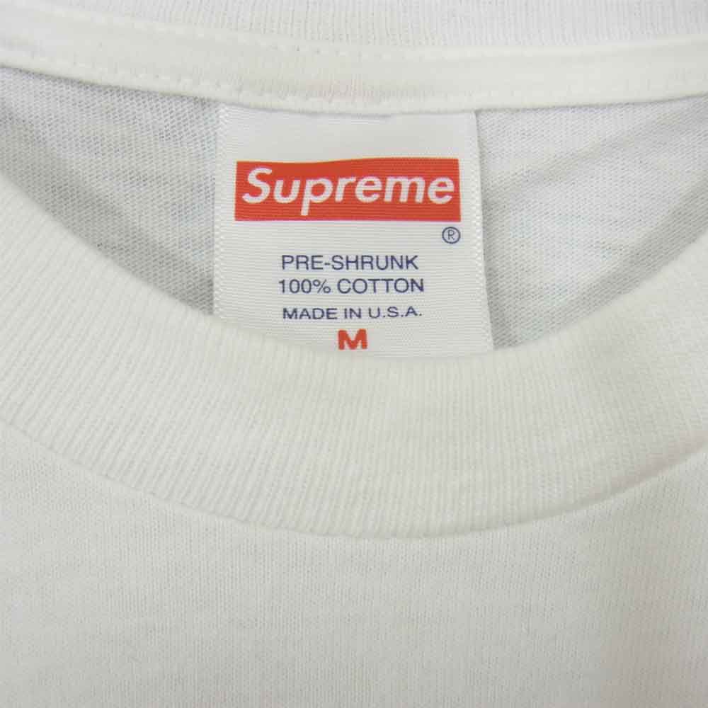 Supreme シュプリーム 21AW Samurai Tee サムライ Tシャツ ホワイト系 M【新古品】【未使用】【中古】