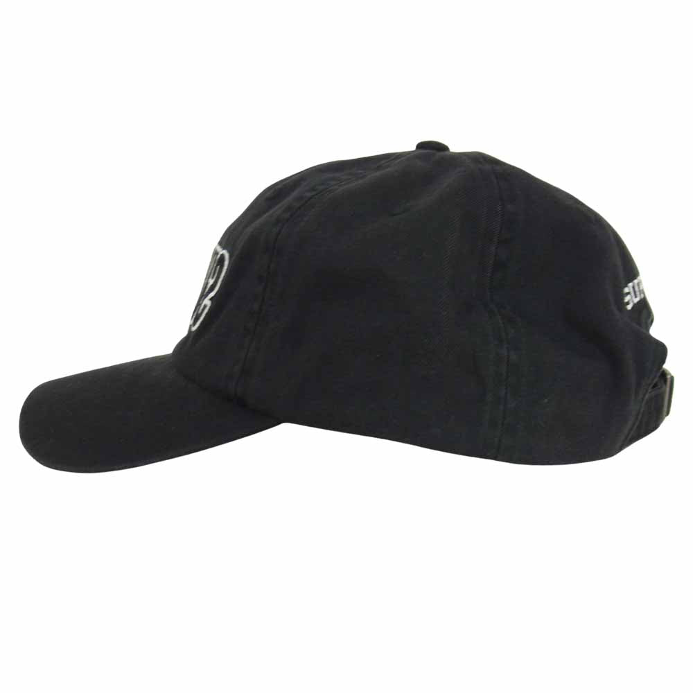 Supreme シュプリーム 21AW Reverse Logo 6-Panel リバースロゴ パネル キャップ ブラック系【新古品】【未使用】【中古】