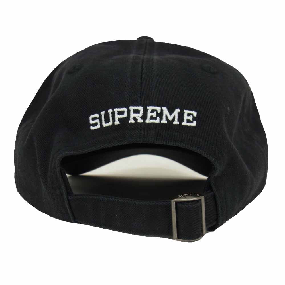 Supreme シュプリーム 21AW Reverse Logo 6-Panel リバースロゴ パネル キャップ ブラック系【新古品】【未使用】【中古】