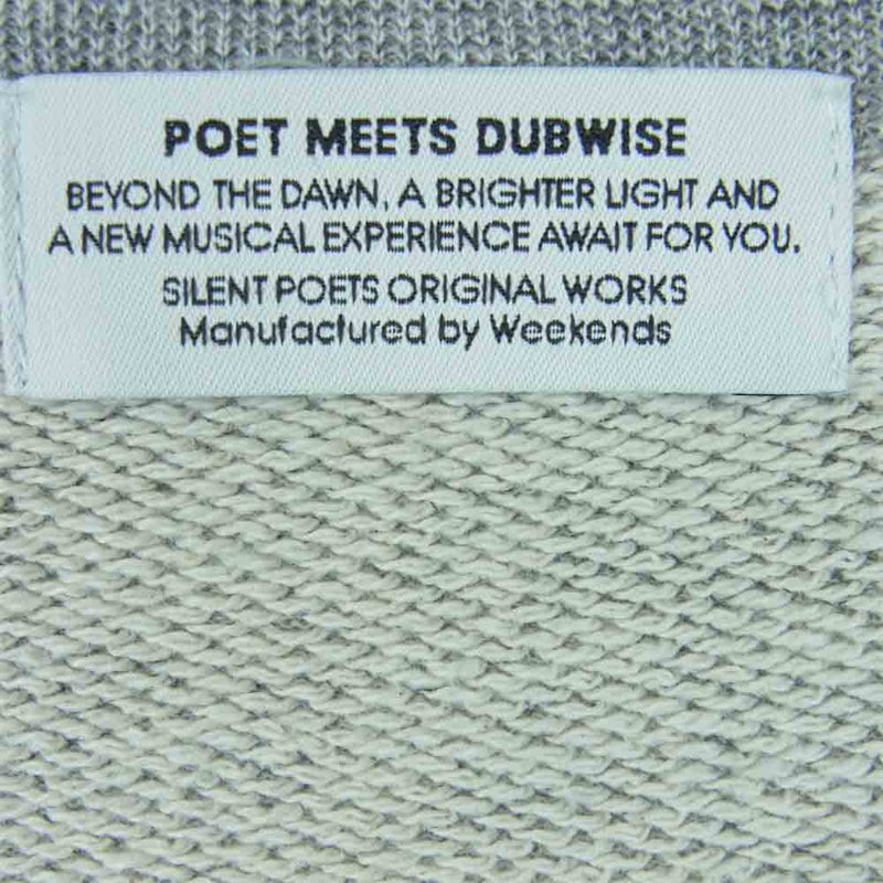 POET MEETS DUBWISE FEEDBACK & DEPTH CREWSWEAT スウェット グレー系 XL【中古】