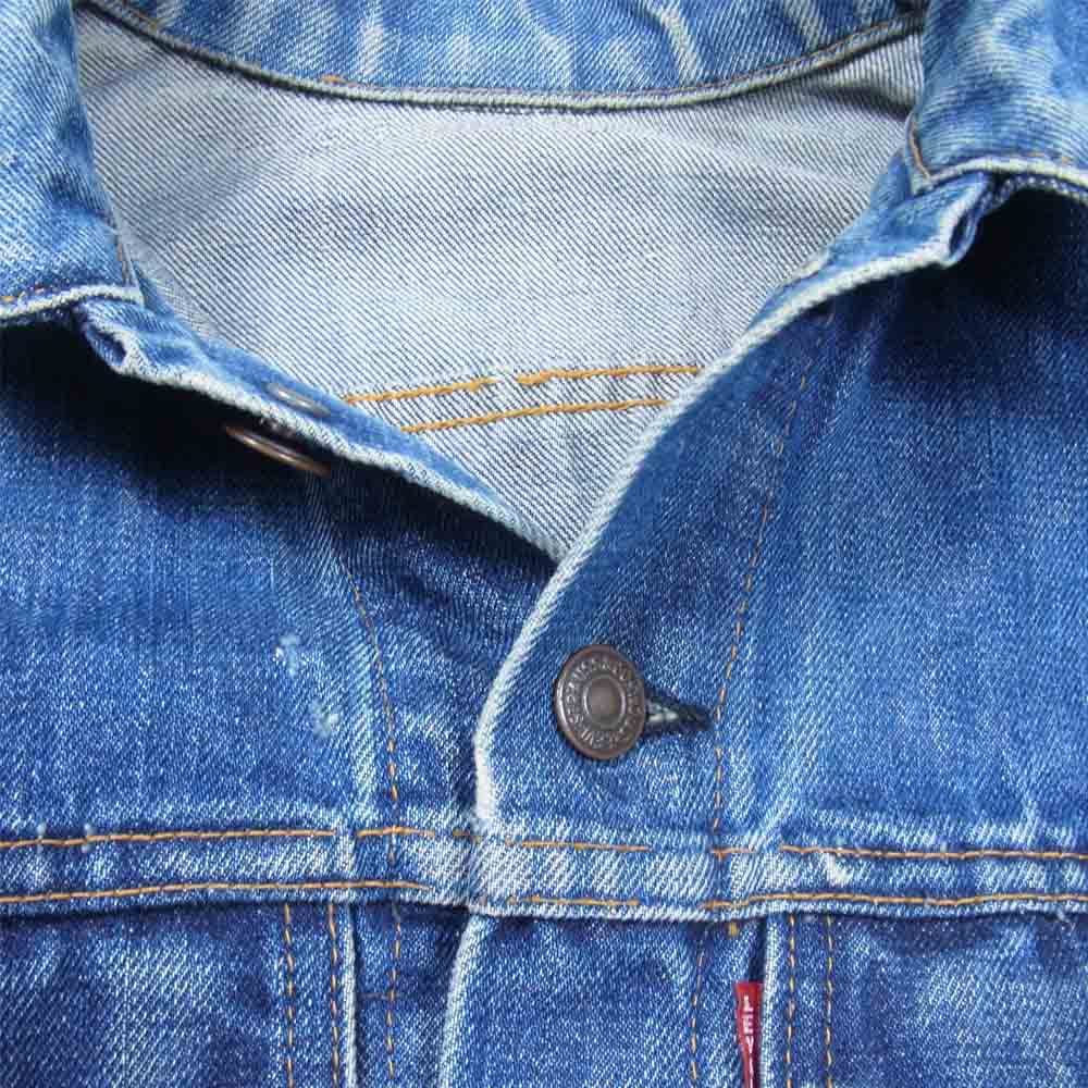 Levi's リーバイス 70505 Big E  刻印52 デニム ジャケット インディゴブルー系 サイズ表記無し【中古】