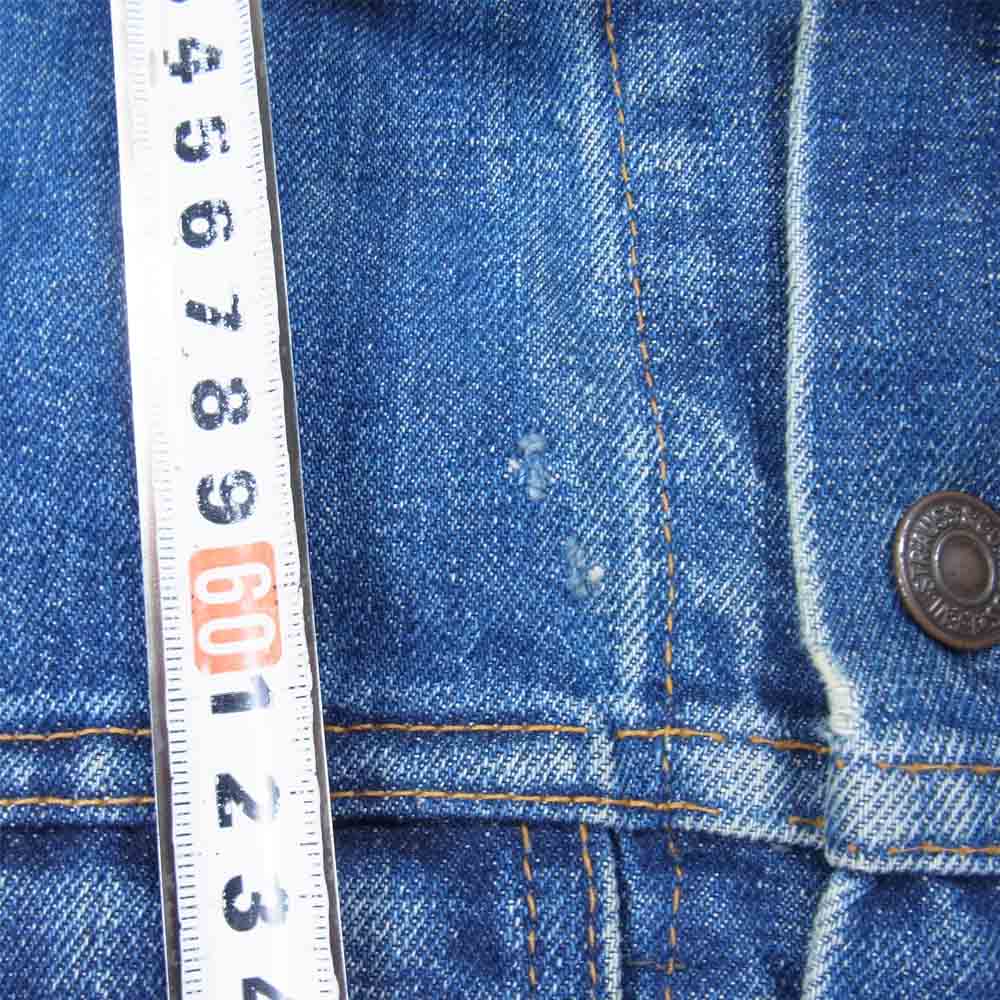 Levi's リーバイス 70505 Big E  刻印52 デニム ジャケット インディゴブルー系 サイズ表記無し【中古】