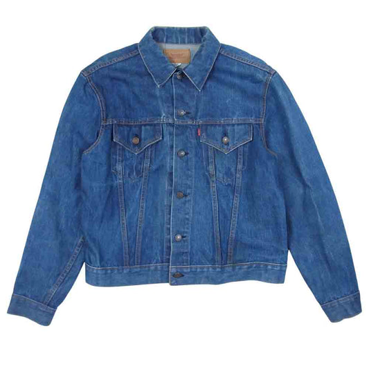 Levi's リーバイス オリジナル 70505 Big E 刻印525 ケアタグ バレンシア製 インディゴブルー系 表記無【中古】