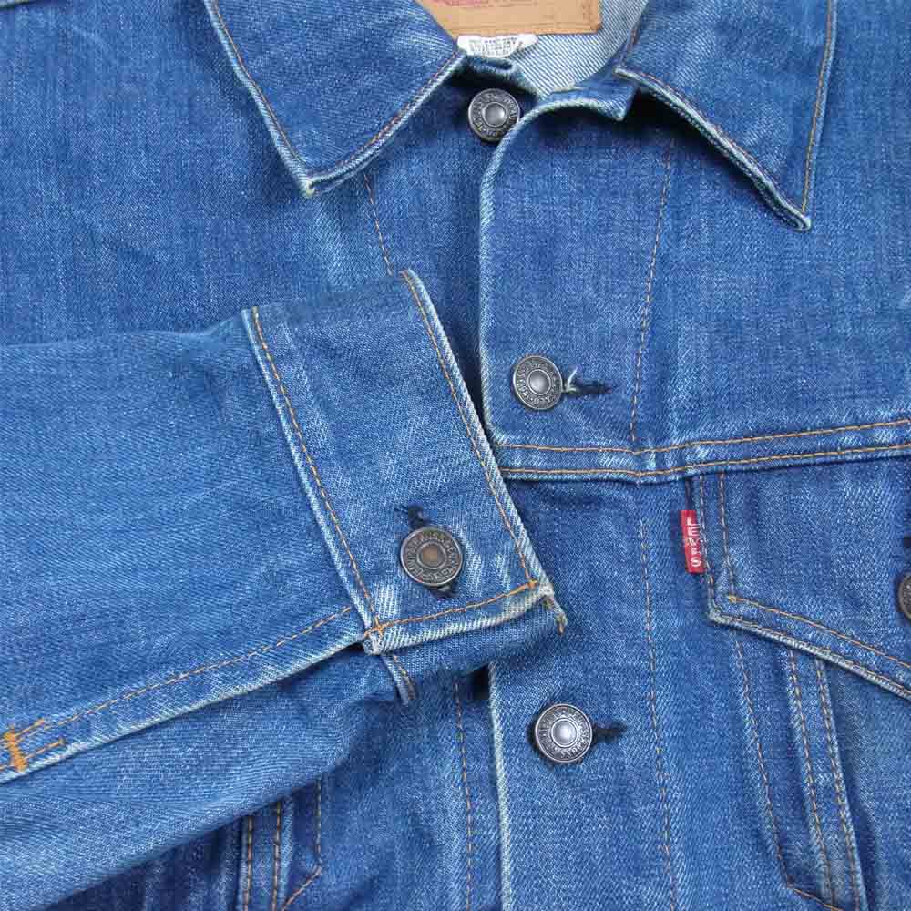 Levi's リーバイス オリジナル 70505 Big E 刻印525 ケアタグ バレンシア製 インディゴブルー系 表記無【中古】