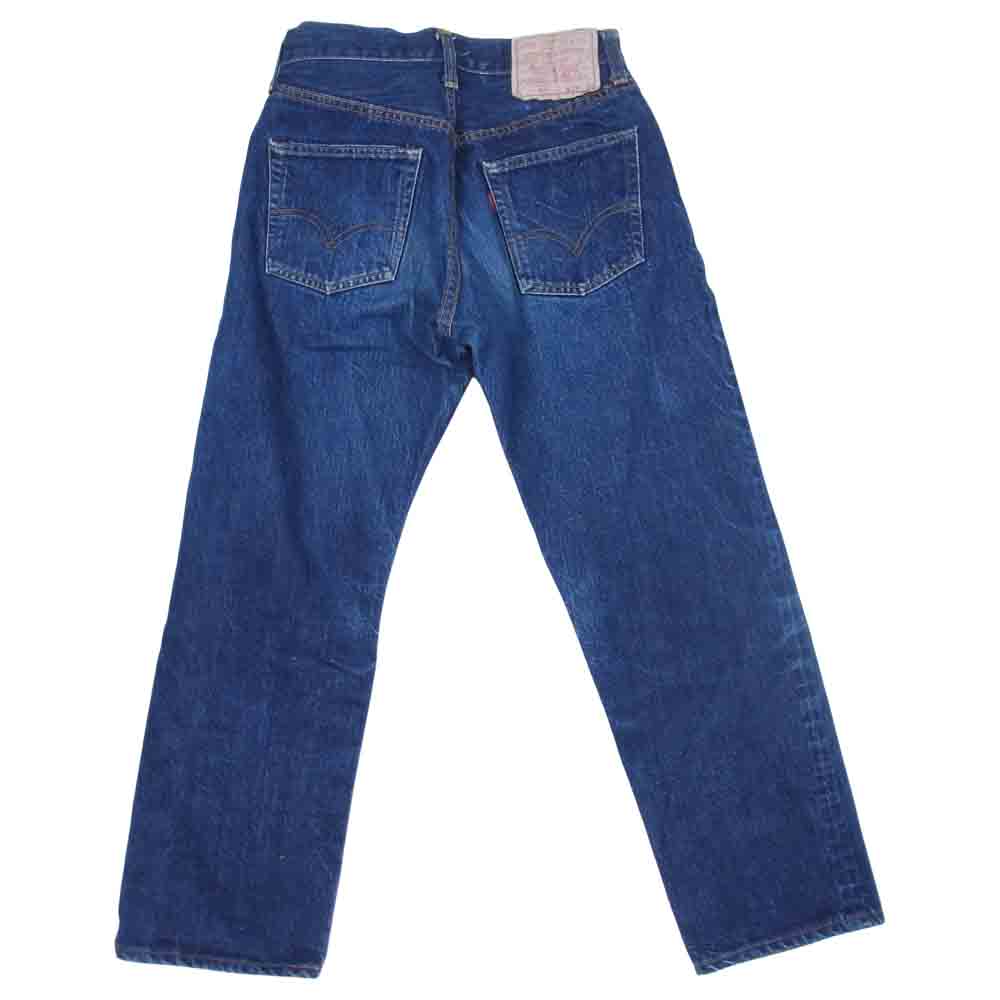 Levi's リーバイス オリジナル 501 Big E 刻印2 デニム パンツ インディゴブルー系 W28【中古】