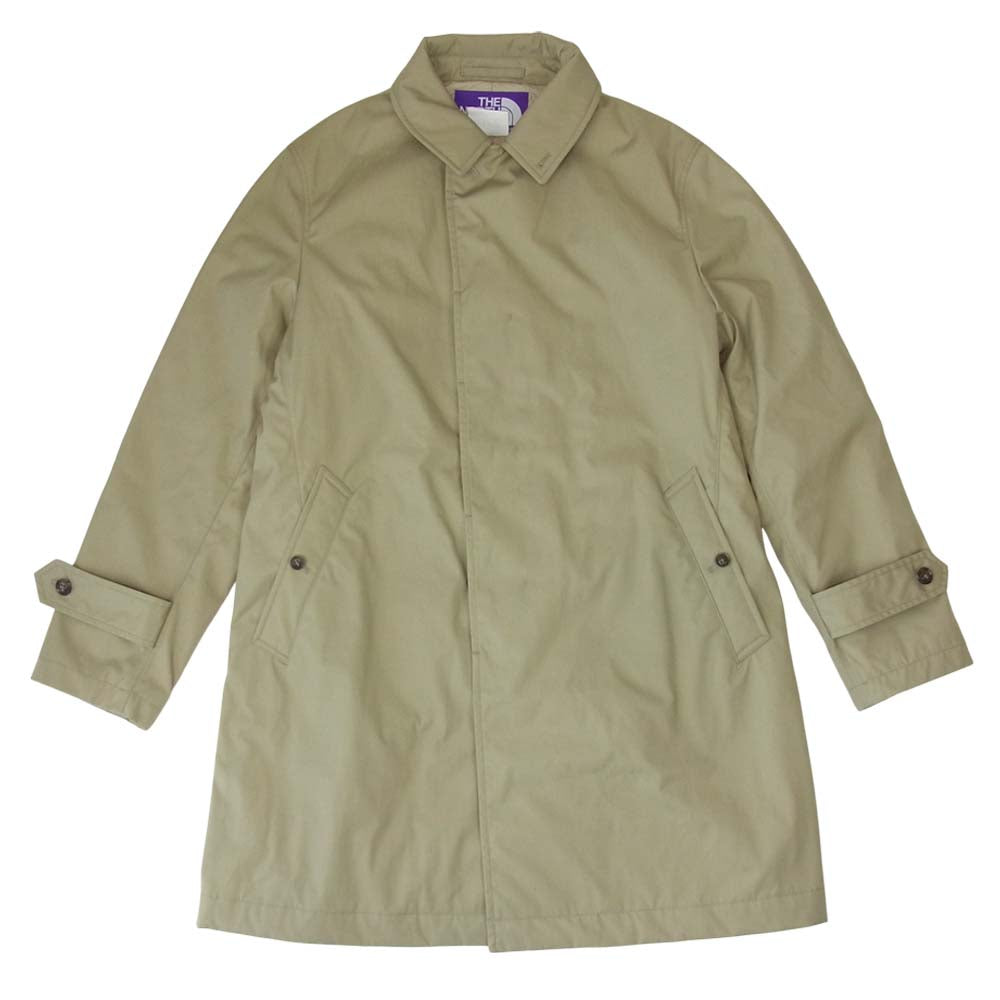 THE NORTH FACE ノースフェイス PURPLE LABEL NY2071N 65/35 PRIMALOFT 中綿 ステンカラー コート ベージュ系 L【中古】