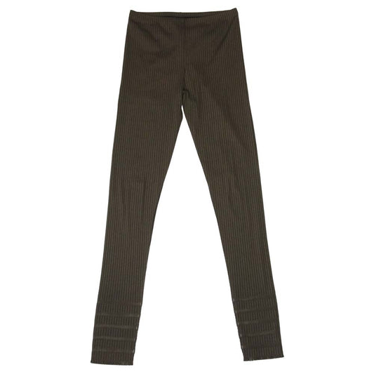 プリーツプリーズ ISSEY MIYAKE イッセイミヤケ A-POC INSIDE PP64LF982 レギンス パンツ ブラウン系 5【中古】