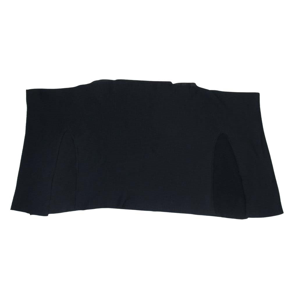 ISSEY MIYAKE イッセイミヤケ MI63KK415 me A-POC INSIDE ワッフルプリーツ加工 変形カットソー ブラック系【美品】【中古】