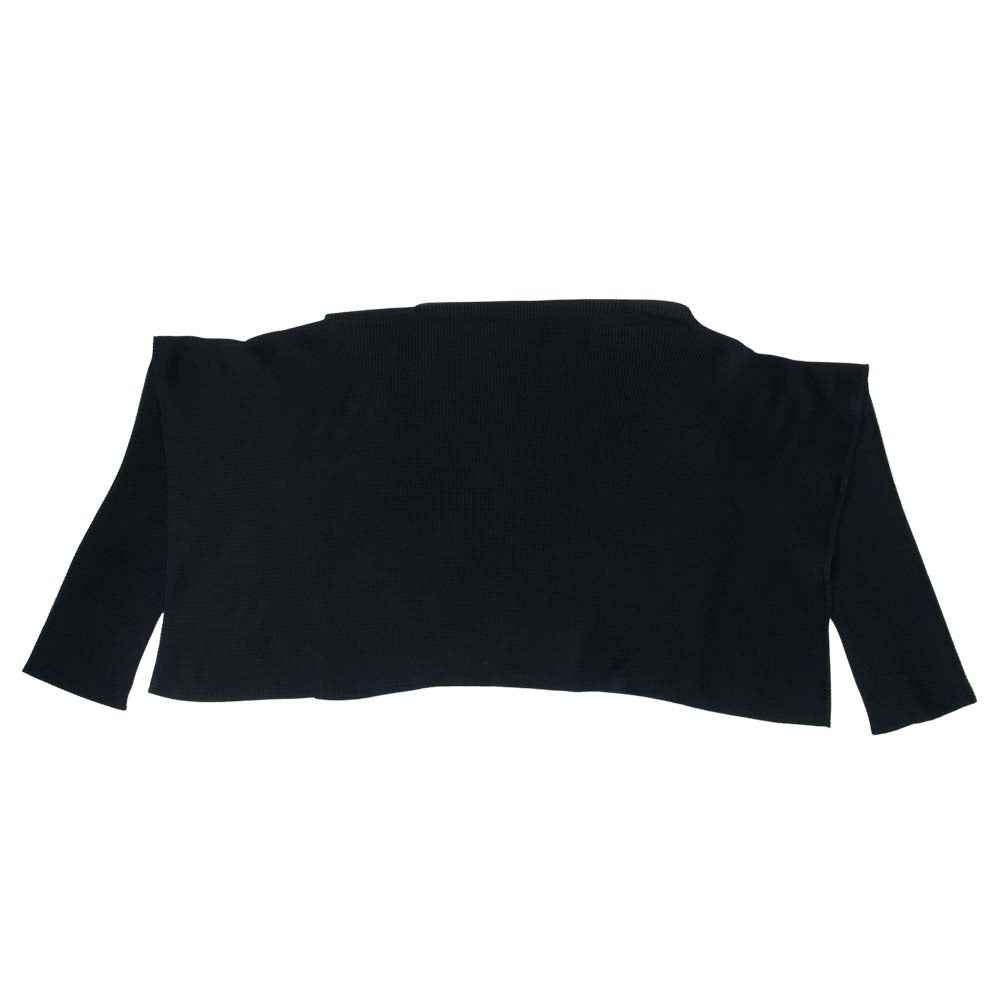 ISSEY MIYAKE イッセイミヤケ MI63KK415 me A-POC INSIDE ワッフルプリーツ加工 変形カットソー ブラック系【美品】【中古】