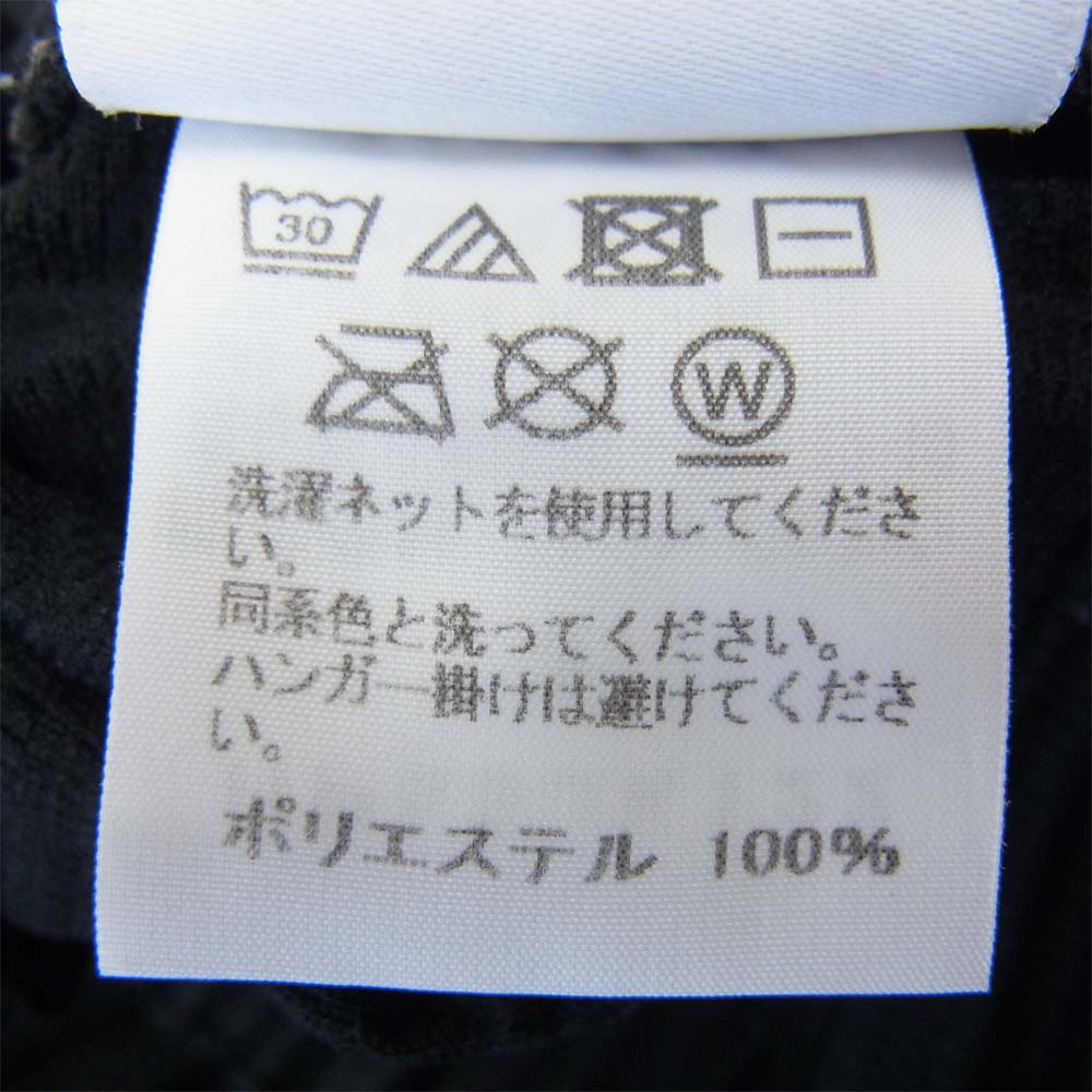 プリーツプリーズ HOMME PLISSE オムプリッセ HP55JK122 ハイネック プリーツ加工 カットソー ブラック系 3【中古】