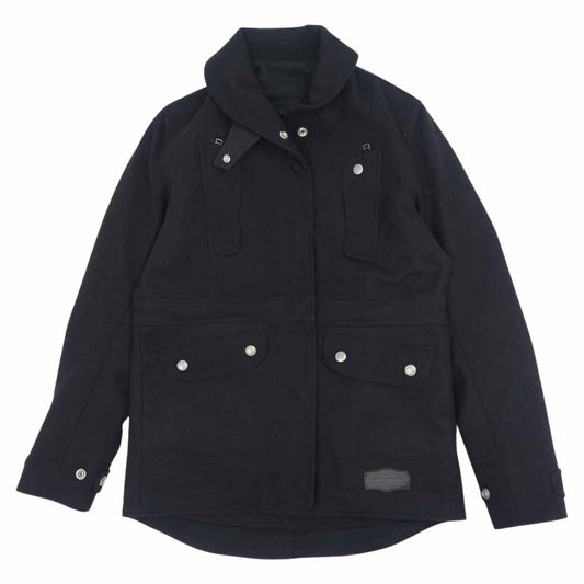 KADOYA カドヤ MERCABAN K`S PRODUCT RH-MARINE ウール メルトン ジャケット ブラック系 M【中古】