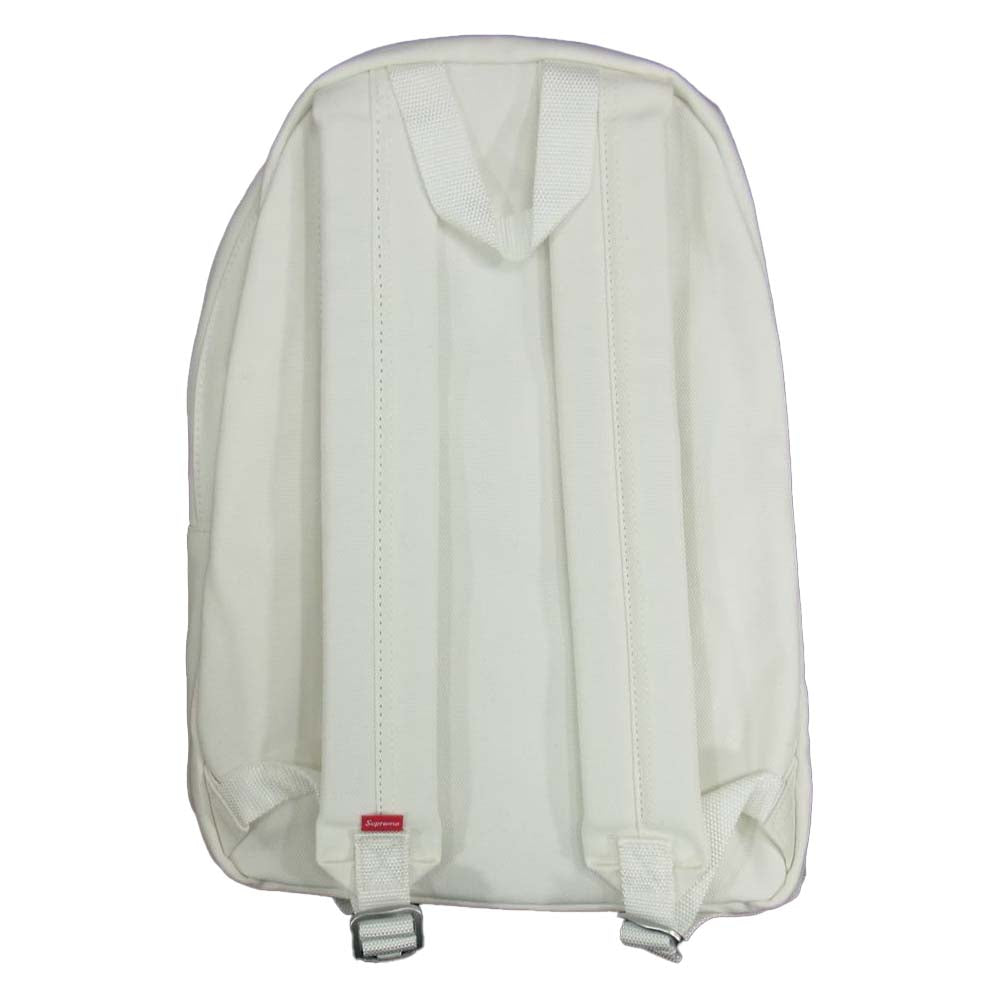 Supreme シュプリーム 20AW Canvas Backpack キャンバス バックパック ホワイト系【極上美品】【中古】