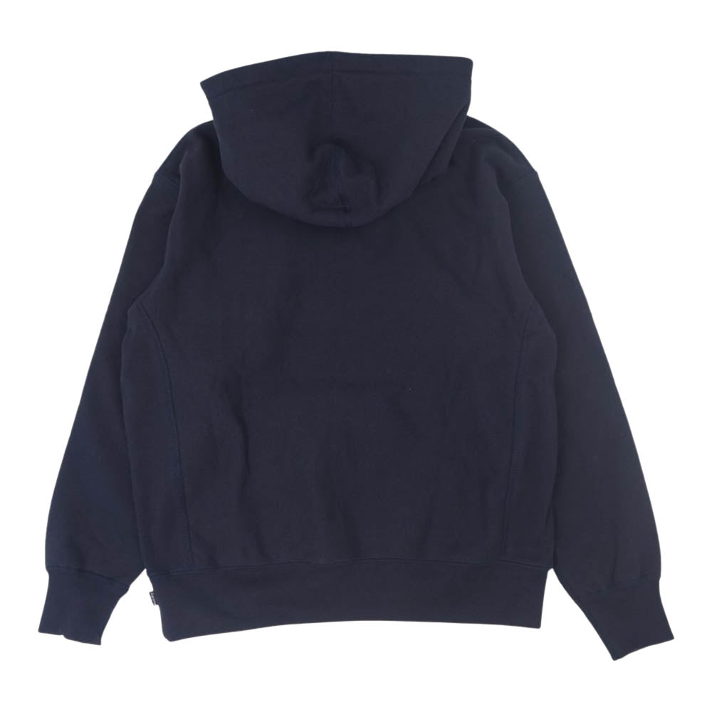 Supreme シュプリーム 20AW Cross Box Logo Hooded Sweatshirt クロスボックスロゴ フーディ ネイビー系 S【美品】【中古】