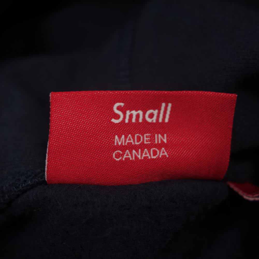 Supreme シュプリーム 20AW Cross Box Logo Hooded Sweatshirt クロスボックスロゴ フーディ ネイビー系 S【美品】【中古】