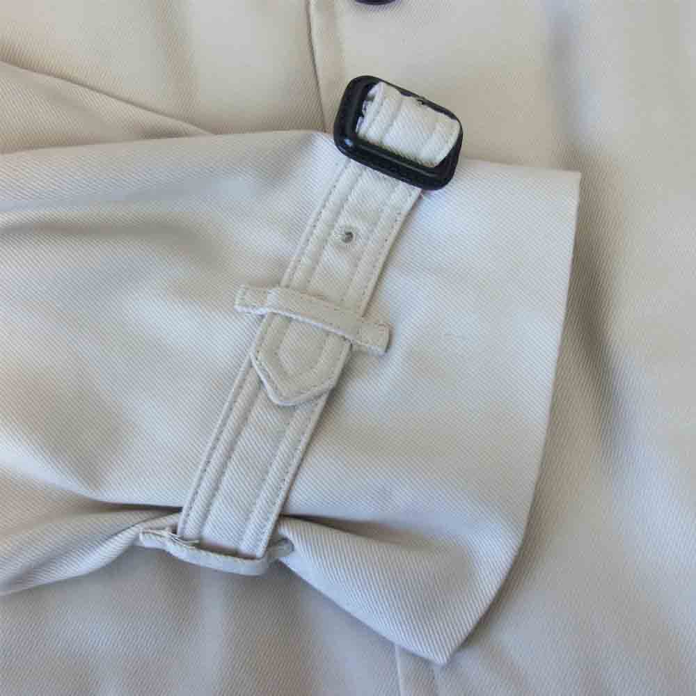 BURBERRY LONDON バーバリー ロンドン カシミヤ混ノヴァチェックライナー付 シングル トレンチコート ベージュ系 52【中古】