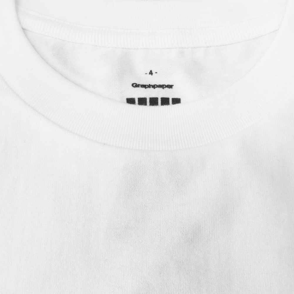 GRAPHPAPER グラフペーパー Pack S/S Pocket Tee Tシャツ ホワイト系 4【極上美品】【中古】