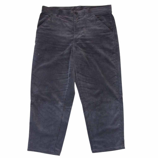 COMME des GARCONS コムデギャルソン SHIRT boys フランス製 W26920 アンクル丈 コーデュロイ テーパード パンツ ブラウン系 L【極上美品】【中古】