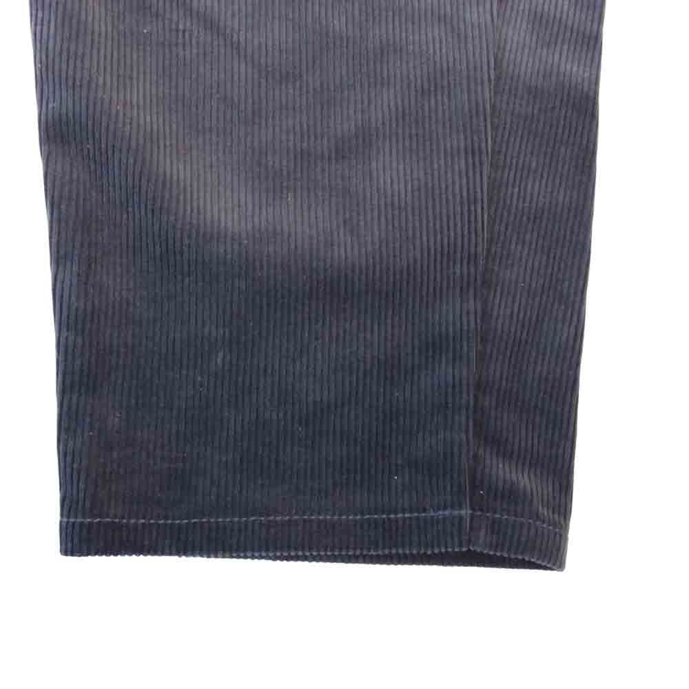 COMME des GARCONS コムデギャルソン SHIRT boys フランス製 W26920 アンクル丈 コーデュロイ テーパード パンツ ブラウン系 L【極上美品】【中古】