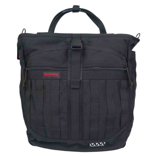 BRIEFING ブリーフィング × White Mountaineering ホワイトマウンテニアリング GYM WIRE TOTE ジム ワイヤー トート バッグ  ブラック系【美品】【中古】