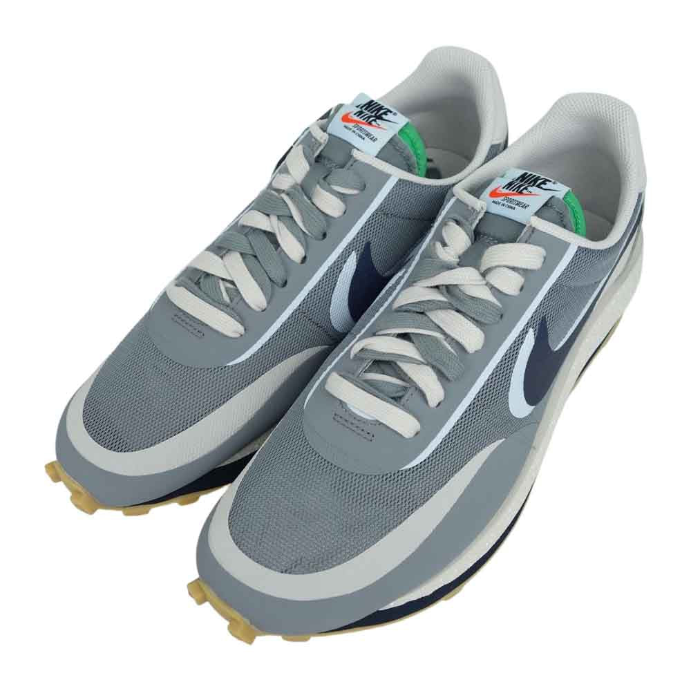NIKE ナイキ DH3114-001 x sacai サカイ x CLOT クロット LD Waffle ワッフル グレー系 30cm【新古品】【未使用】【中古】