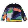 Sacai サカイ 21-02578M × KAWS カウズ Jacquard Knit Cardigan Camouflage ジャガード カモフラージュ ニット カーディガン マルチカラー系 2【新古品】【未使用】【中古】