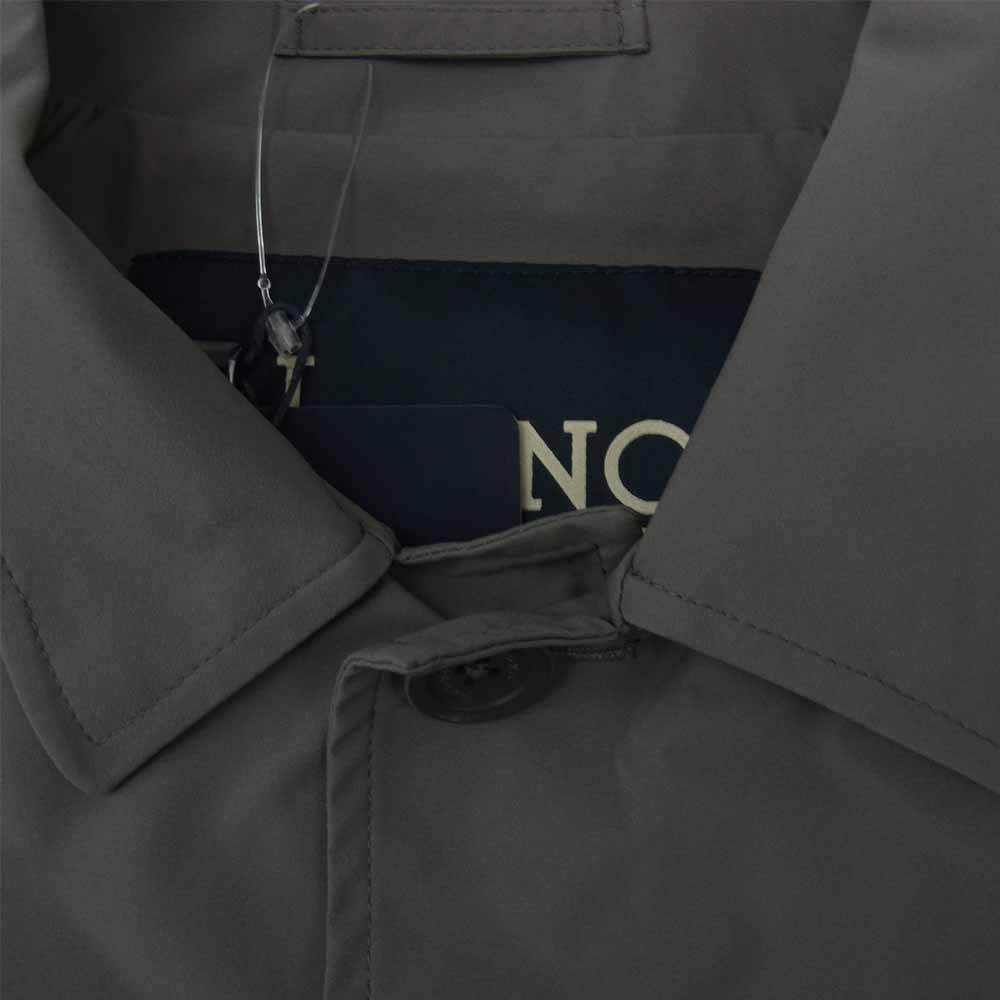 Herno ヘルノ IM0175U 国内正規品 ラミネート加工 撥水ナイロン バルカラー コート グレー系 52【中古】