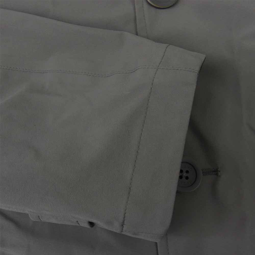 Herno ヘルノ IM0175U 国内正規品 ラミネート加工 撥水ナイロン バルカラー コート グレー系 52【中古】